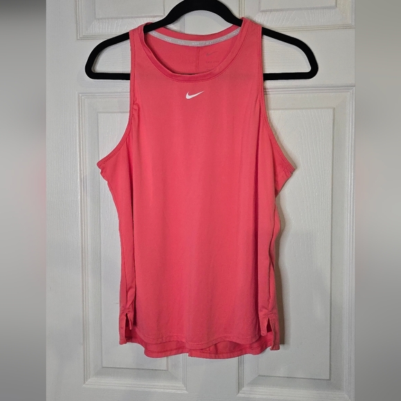 Nike Pink Racerback Tank Top - Picture 1 of 3
